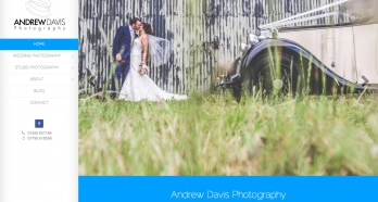 Andrew Davis Photography Branding, Website Design and Development